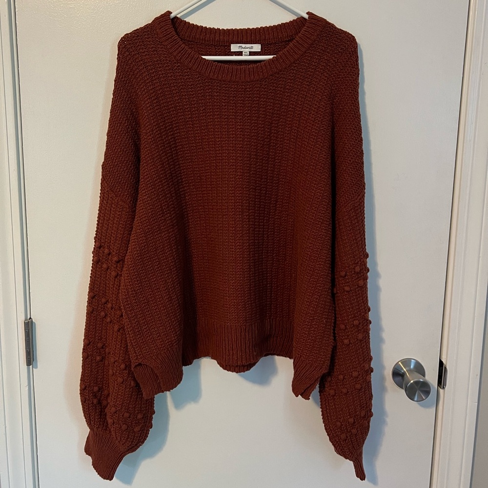 Madewell Bubble Sleeve sweater XXL